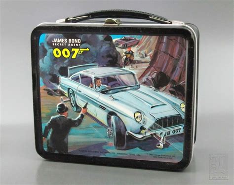 james bond metal lunch box|James Bond 007 .